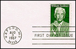 The William Faulkner stamp